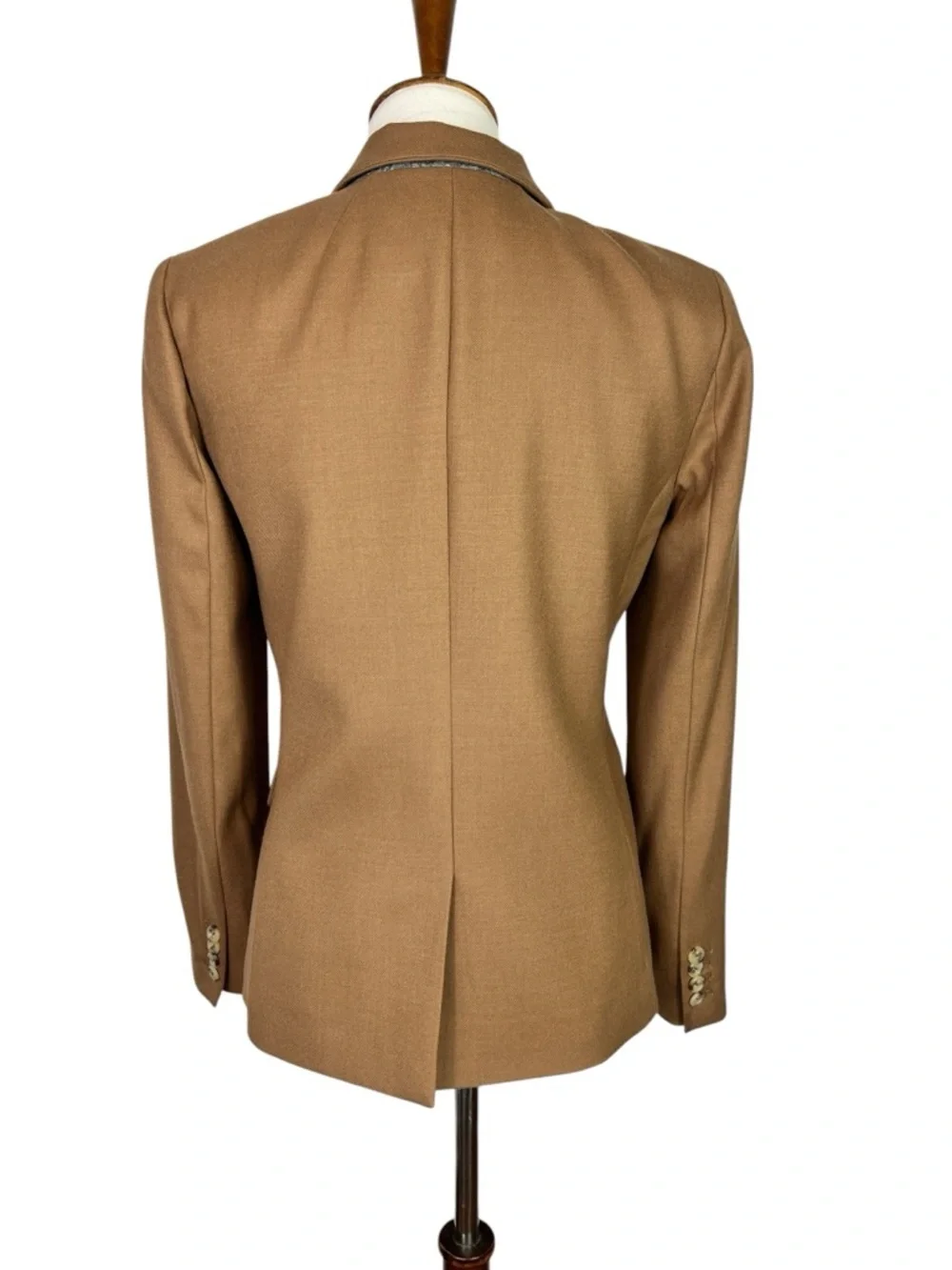 J.Crew Regent Blazer Camel Color Wool Blend Tailored Classic Career Jacket 4 - Picture 3 of 13